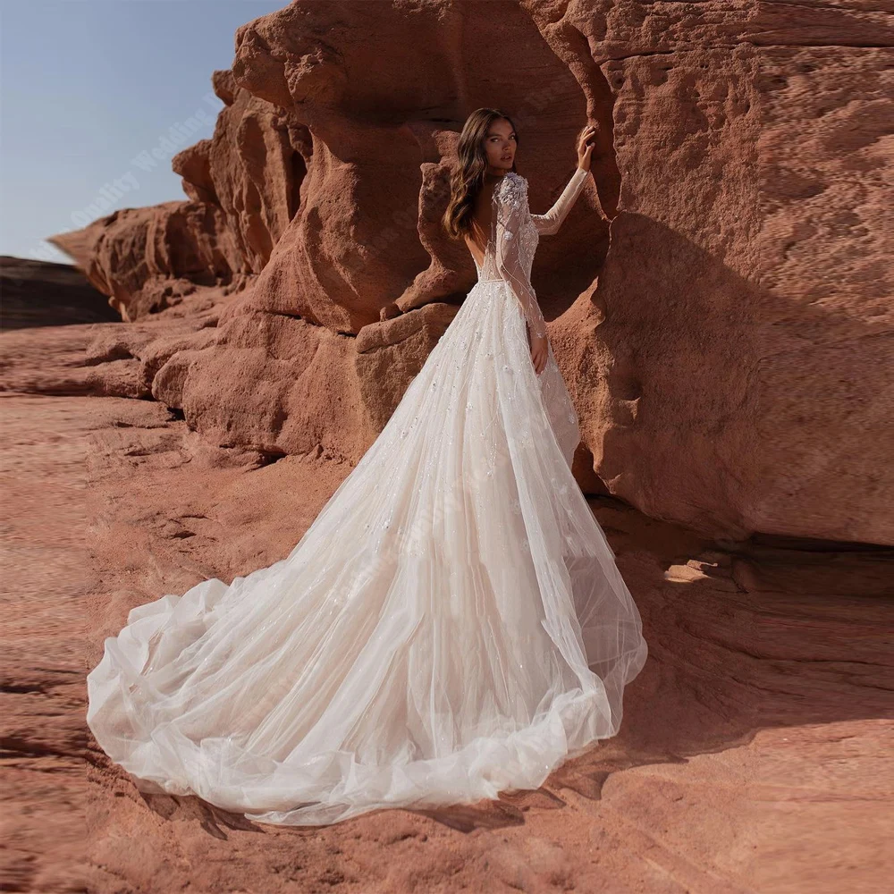 Luxury Sweetheart Collar Wedding Dresses For Women A-Line Party Bridal Gowns Banquet Princess Vestidos De Novias 2025 Customized