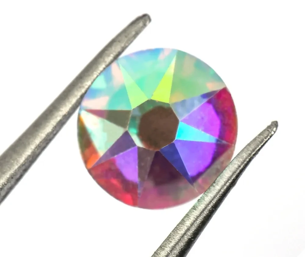 16 Cuts 2088 Cut Facets Nail Rhinestone 8 big 8 small Crystal AB Flatback Non Hotfix Rhinestones Decoration Crystal Stones