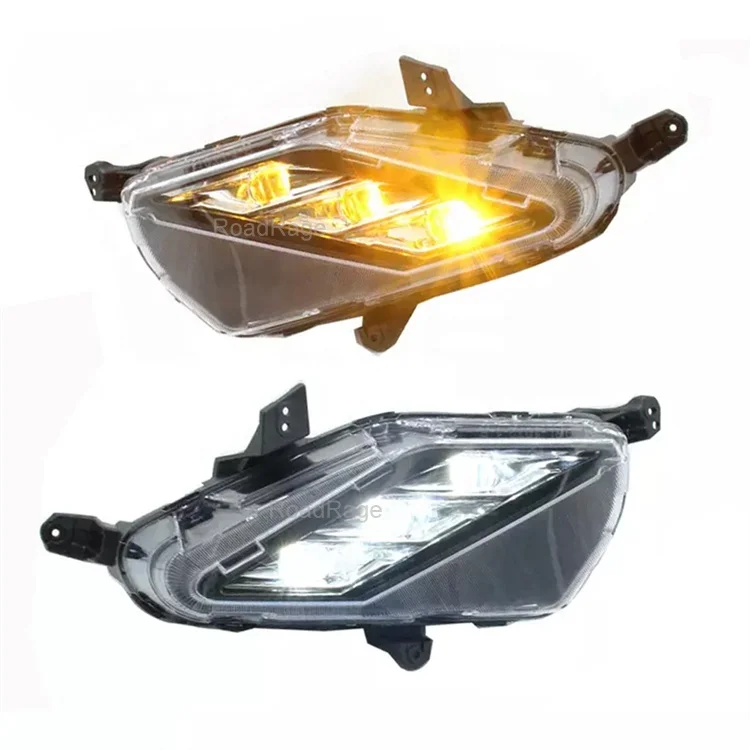 

LED DRL Daytime Running Lights fog Lamp Turn Signal driving light For Kia Forte K3 Cerato Forte 2022 2023