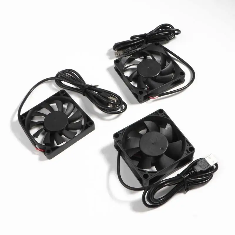 652F Double Ball Bearing 5V 70mm 7025 7015 7010 Fan 70x70mm 7cm Cooling Cooler Fan