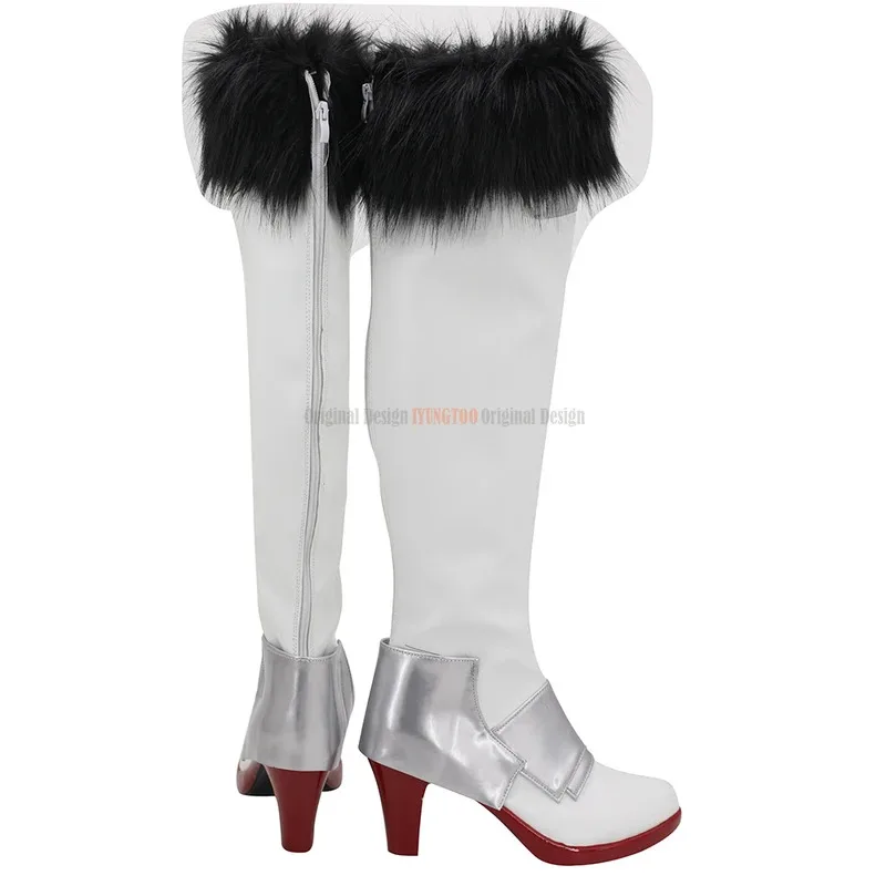 

qq98Tirpitz Azur Lane Tirpitz Сапоги для косплея Кожаная обувь по индивидуальному заказу