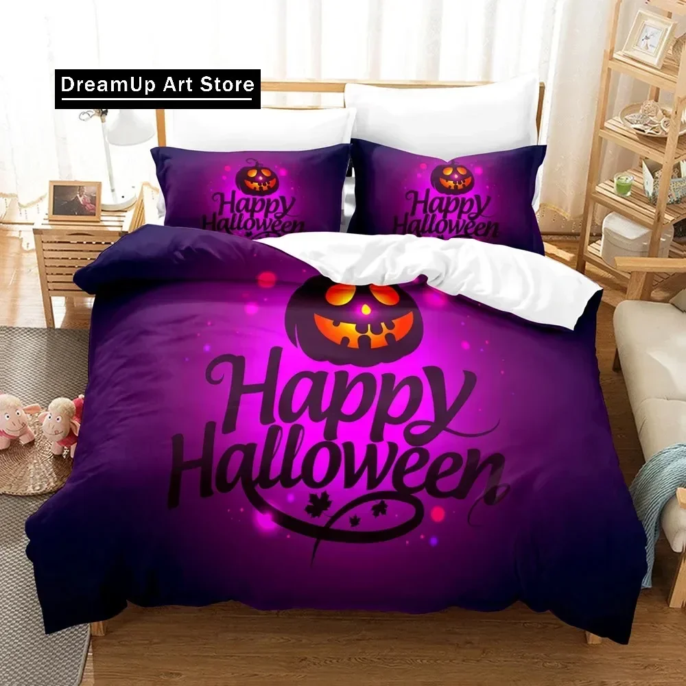 All Saints Day Halloween Bedding Sets Duvet Cover Set With Pillowcase Twin Full Queen King Bedclothes Bed Linen