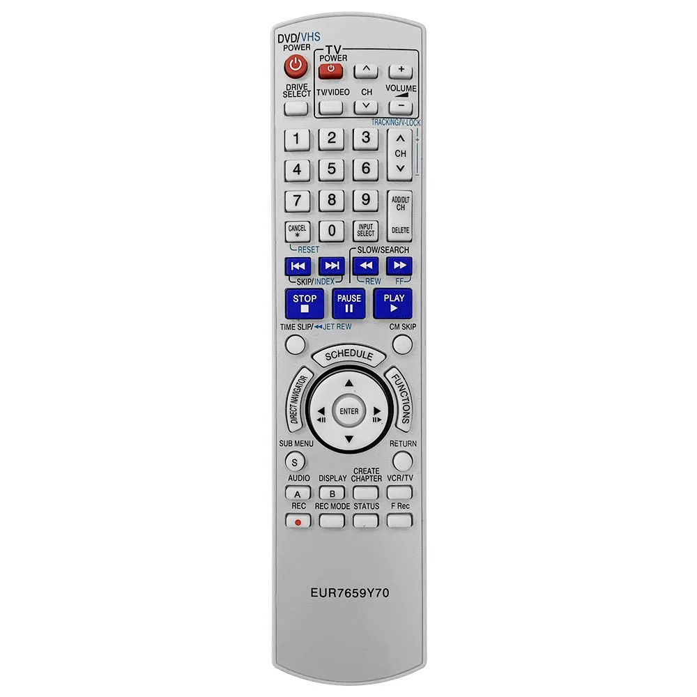 EUR7659Y70 Remote Control For Panasonic TV/DVD Combo DMR-ES25 DMR-ES25S DMR-ES35 DMR-ES10 DMR-ES10K DMR-ES10P DMR-ES10S