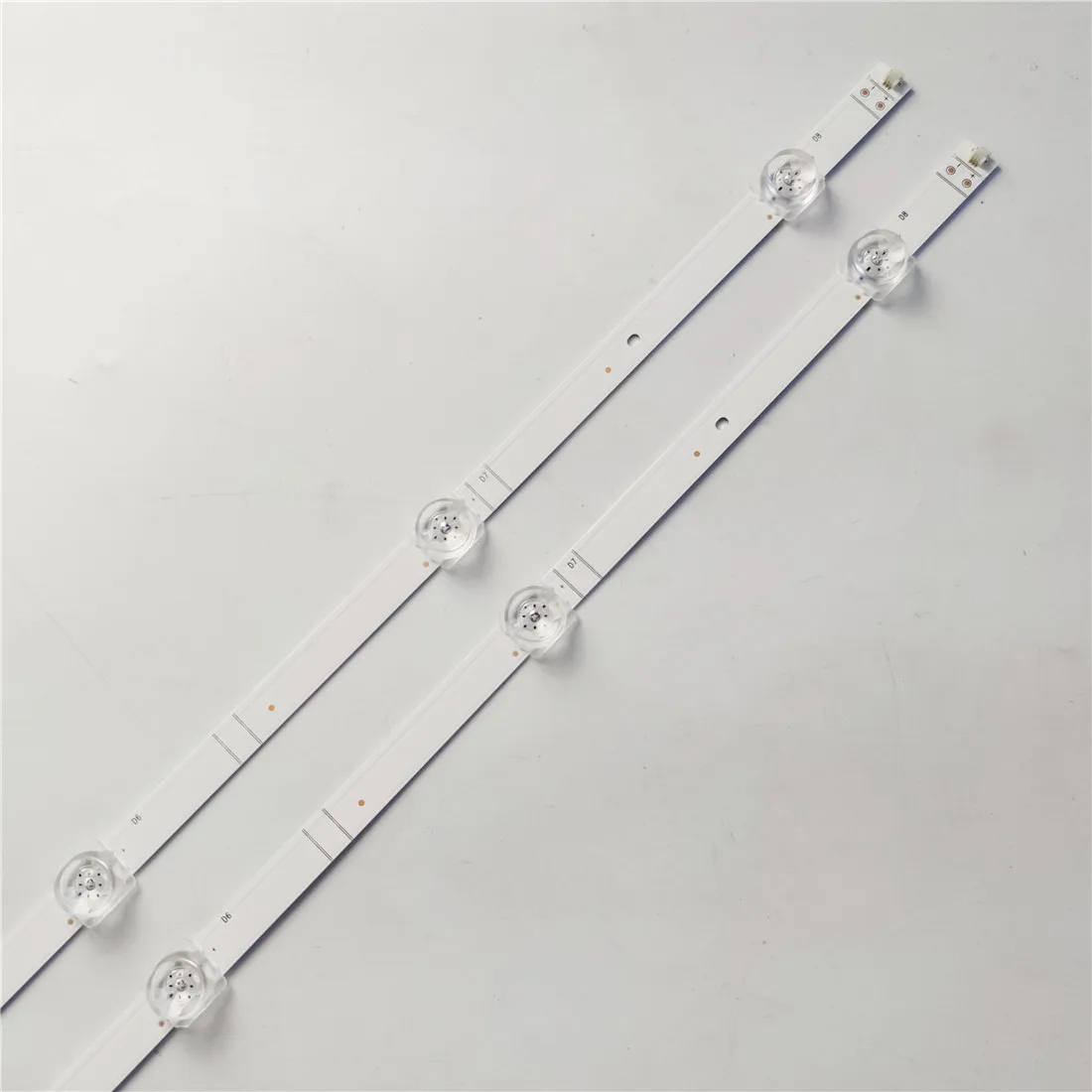 Tira de retroiluminação LED, 8 lâmpadas para GU, 3V, LED