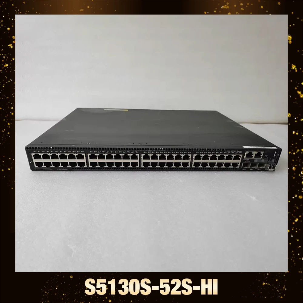 For H3C S5130S-52S-HI 48 Gigabit Ethernet 4 SFP+10 Gigabit Network Management Switch