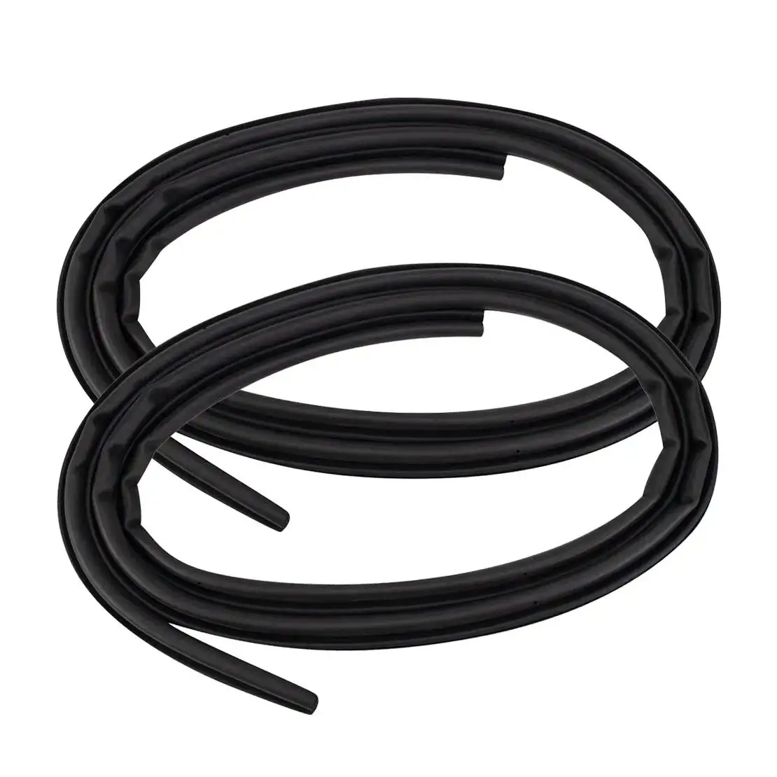 2pcs Front Door Seal Weather Strip Fit For Chevrolet Silverado Suburban 1500 2500 15244250