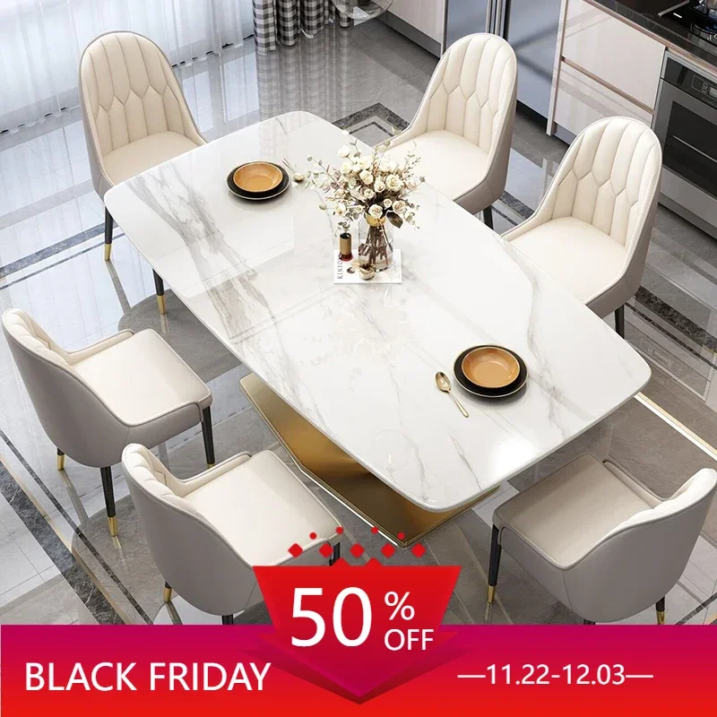 Home Kitchen Dining Table Console Transformer Center Folding Luxury Solid Dining Tables Coffee Mesa De Comedor Home Furnitures