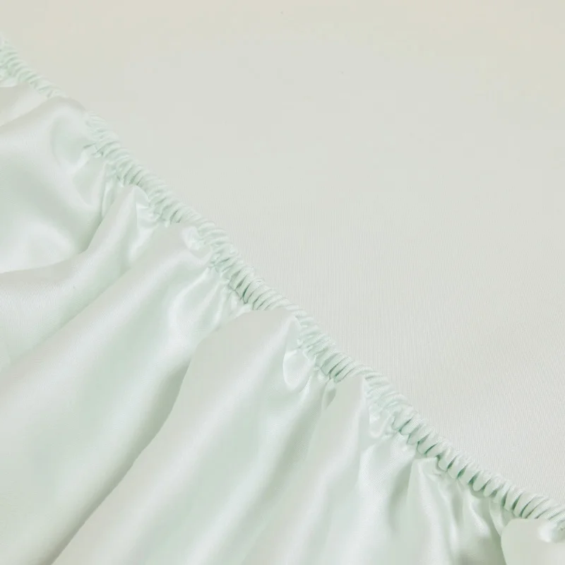 حريري التبريد 40s ليوسيل الألياف المجهزة ورقة جيب عميق الولايات المتحدة الملك 183*203*40 سنتيمتر الأوكالبت ايوسل الفراش غطاء مرتبة #5