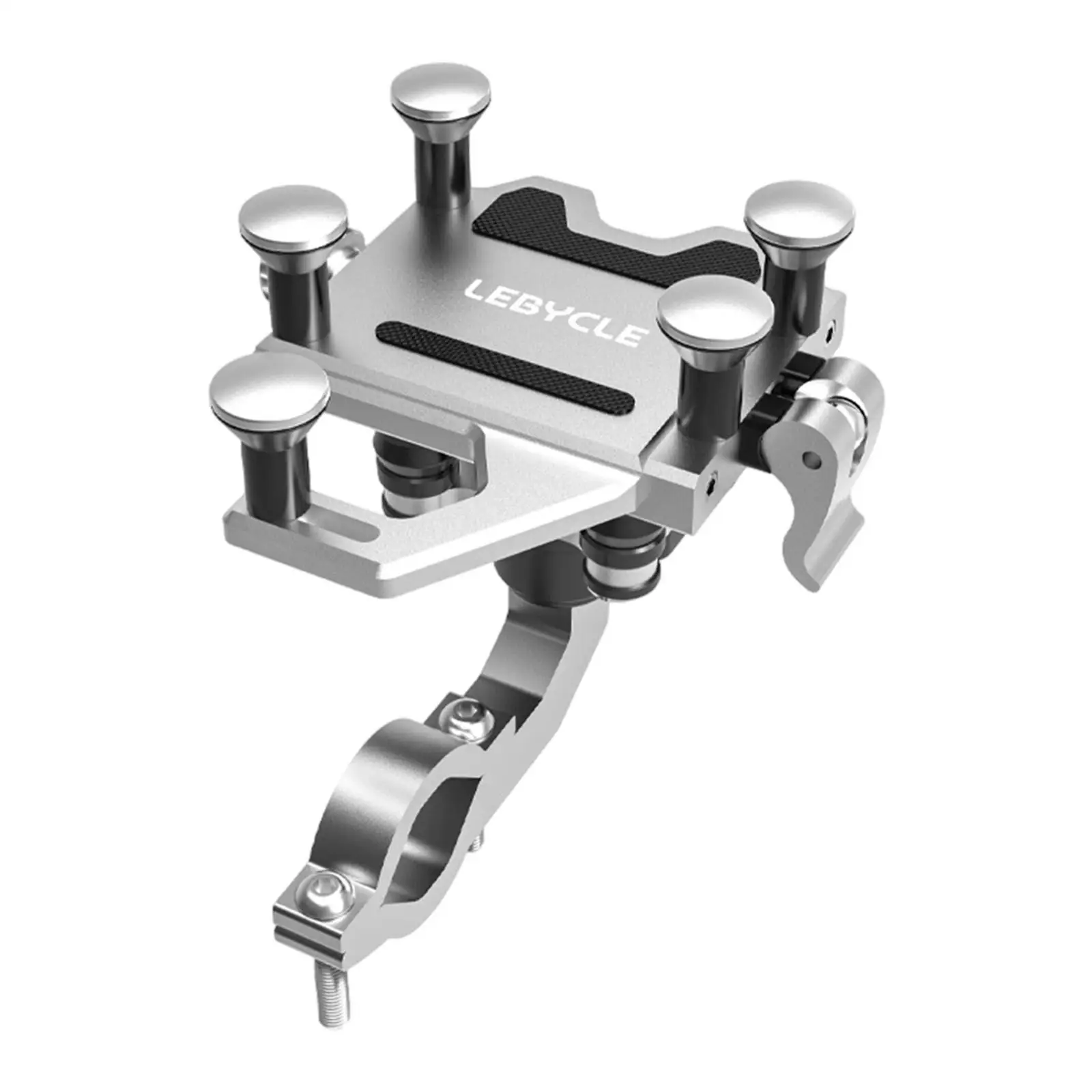 

Bike Phone Mount Stable Easy Installation Shockproof Motorcycle Phone Clip Bicycle Phone Holder Bracket for Mountain Bikes