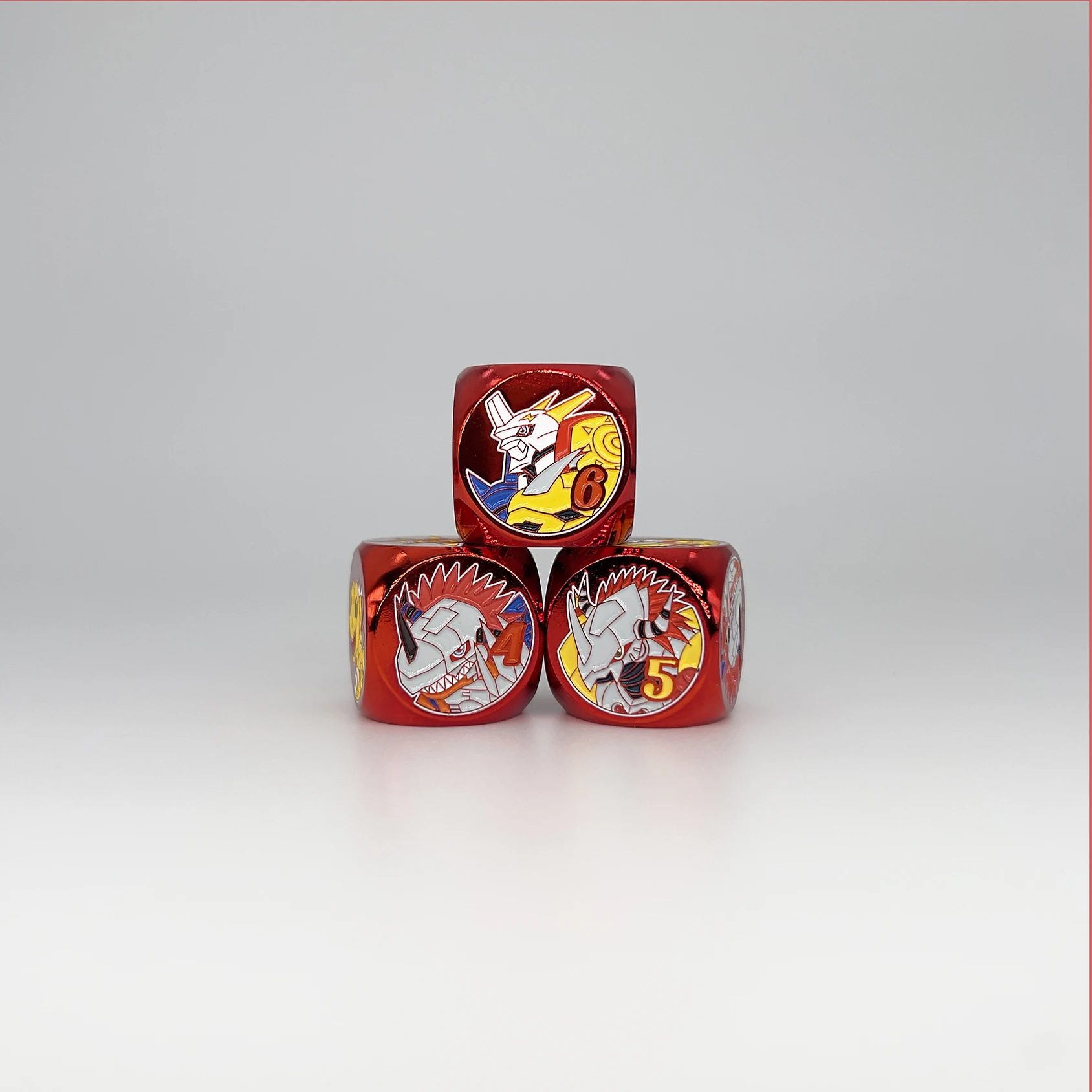 20 نماذج مغامرات ديجمون 1 قطعة النرد الحديدي Dtcg Ptcg Charizard السنجاب المعادن الأوجه النرد مجلس لعبة خاصة النرد دمى هدايا #2