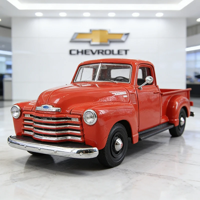 Maisto 1:25 Chevrolet 3100 Pick-up 1950, Coche de Aleación Fundida a Presión y Vehículos de Juguete, Modelo de Coche en Miniatura a Escala para Niños