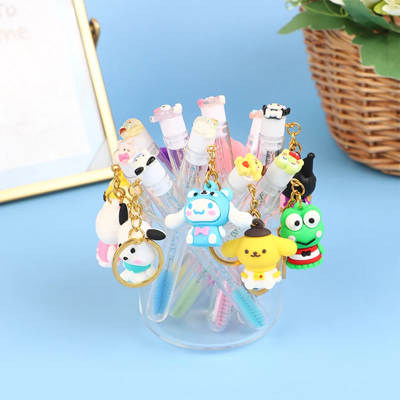 

Sanrio Reusable Eyebrow Brush Tube Disposable Eyelash Brush Eyebrow Brush Replaceable Dust-Proof Sparkling Makeup Brush