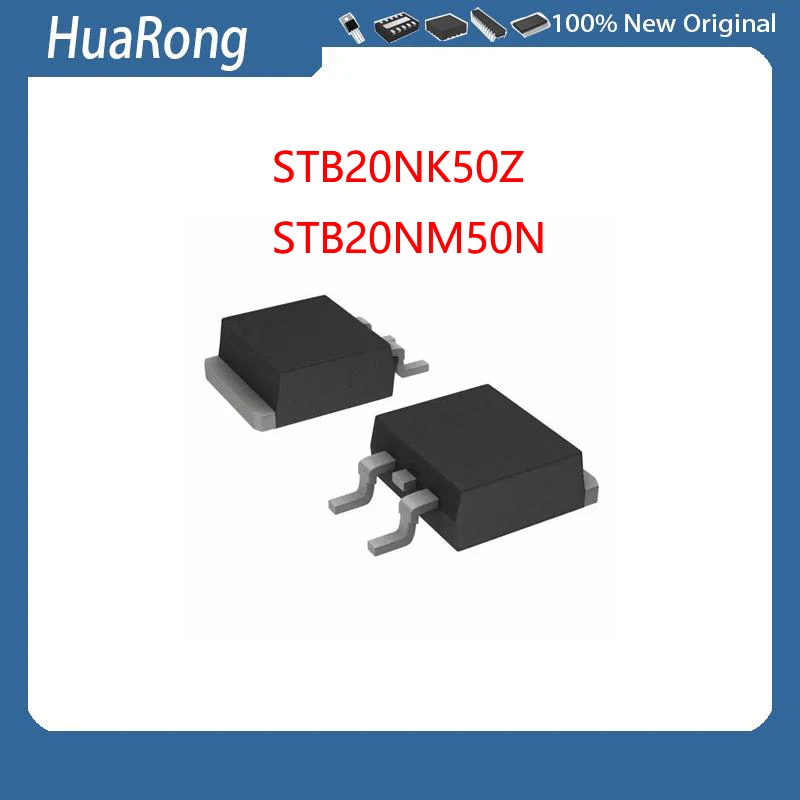 

10Pcs/Lot STB20NK50Z B20NK50Z STB20NM50N B20NM50N MOS TO-263