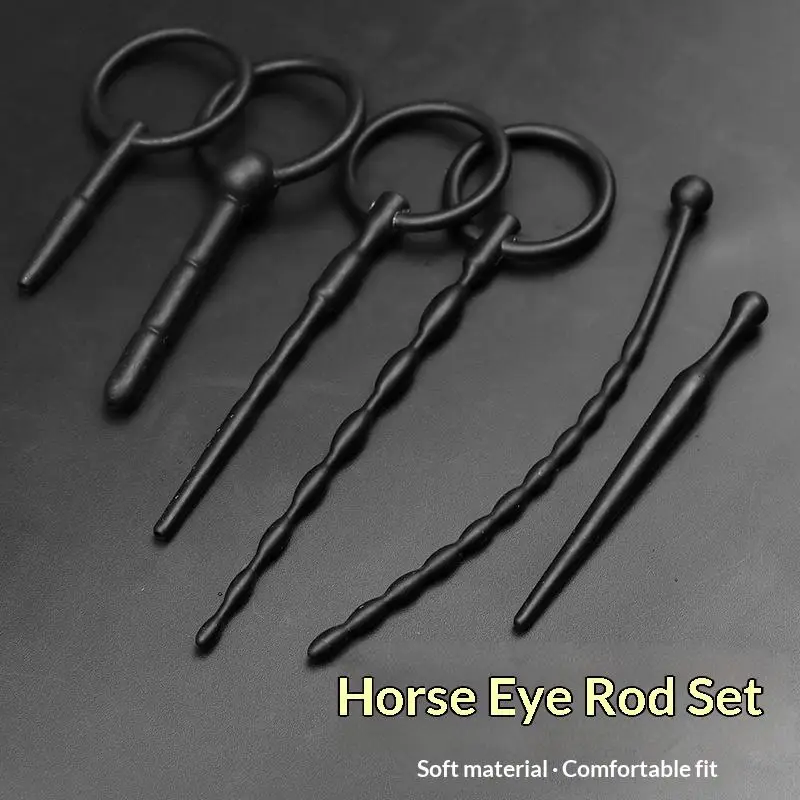 Silicone Urethral Sounds Penis Plug Men Urethra Masturbation Stimulator Silicone Urethral Catheters Adult Sex Toys For Men view 3