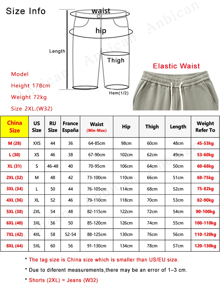 Summer Men\'s Sweat Shorts Knee-Length Straight Loose Short Pants Streetwear Drawstring Solid Color Casual Shorts Big Size 8XL