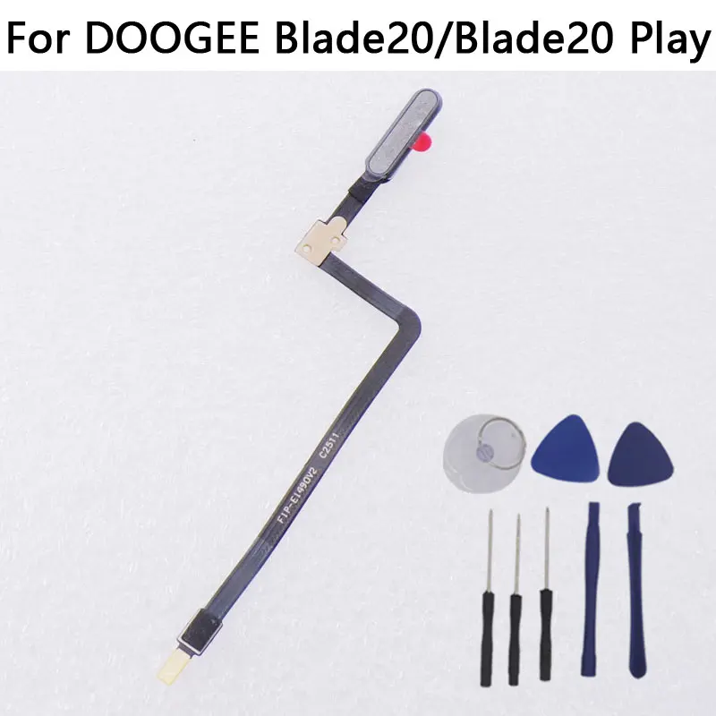 Original DOOGEE Blade20 Play Blade20 Blade10 Max Fingerprint Button Sensor Cable flex FPC For DOOGEE Blade20 Play Smart Phone