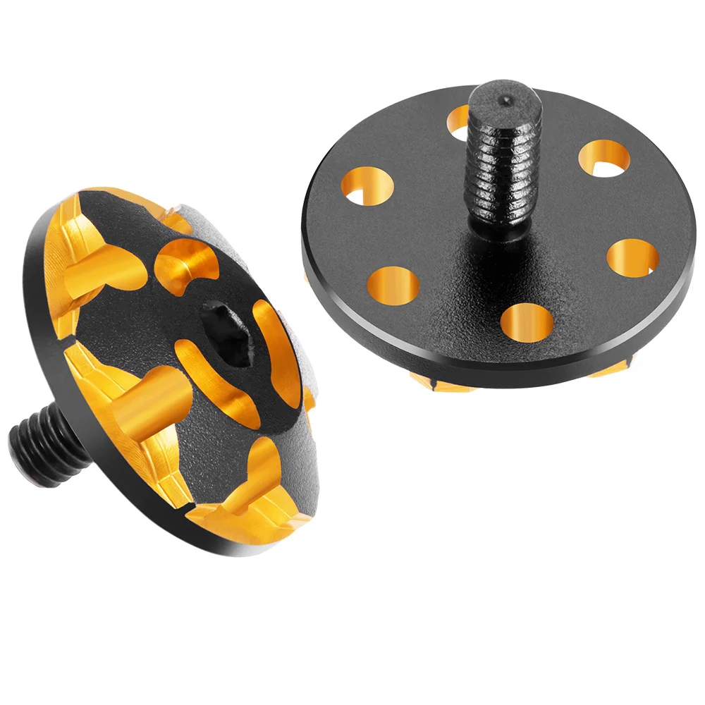 MIBIDAO معدن M3 أزرار الجناح الخلفي طوقا الثابتة الخلفية الذيل الجناح غسالة المسمار ل ساكورا D4 D5 1/10 RC قطع غيار السيارات