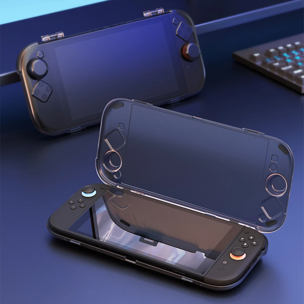 1-3PCS Protective Case PC Transparent Protector Shell For Nintendo for Switch 2 Protective Cover Storage Box Hard Shell