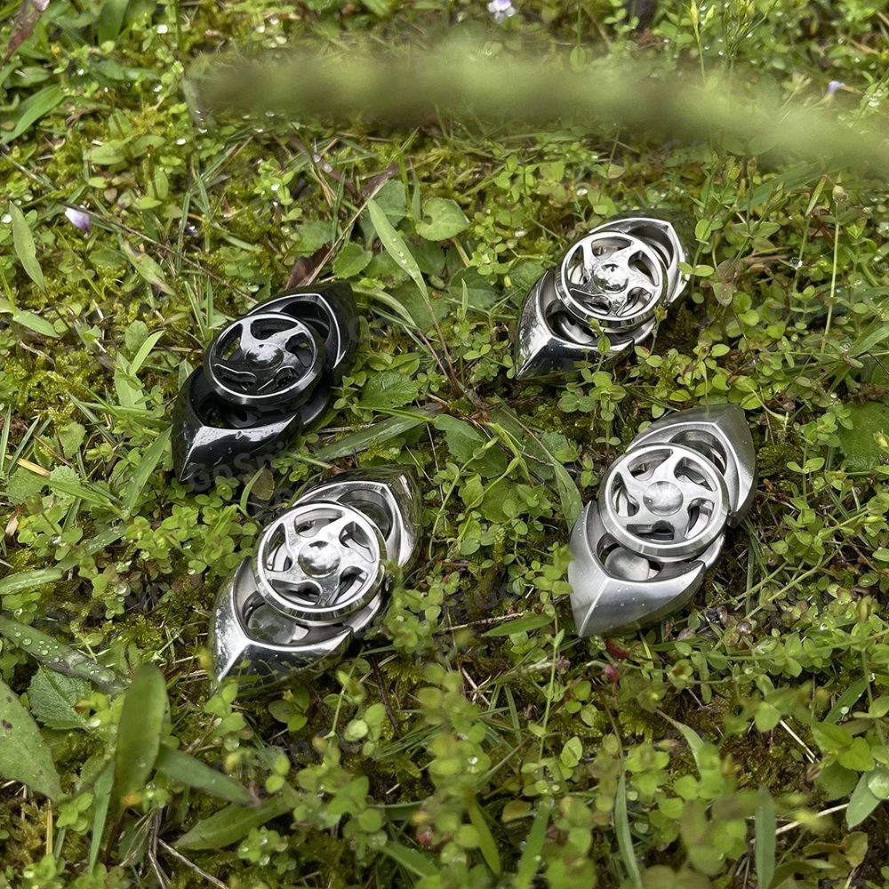 Grey Crossing EDC Two-Bladed Fidget Spinner Zirconium Fidget Toys For Adults Stress Relief Toy Office Desk Accessories
