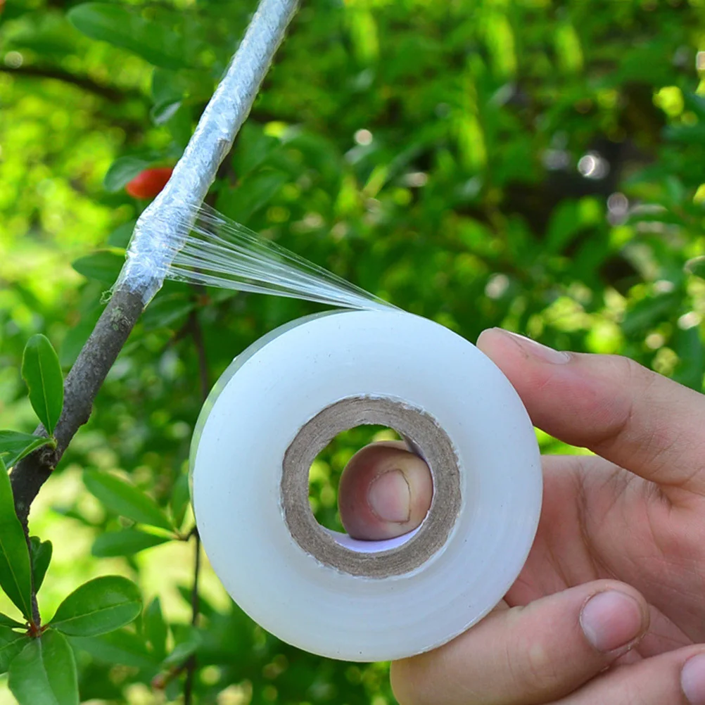 

4pcs 4 Rolls Transparent Self-Adhesive Grafting Film Waterproof Stretchable For Plant Budding Nursery Garden Grafting Tape