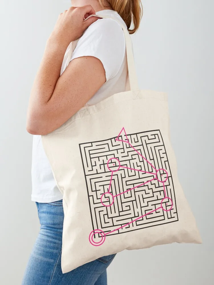 

MAZE-Orienteering Tote Bag Women's shopper custom canvas bag bags for women canvas tote bags