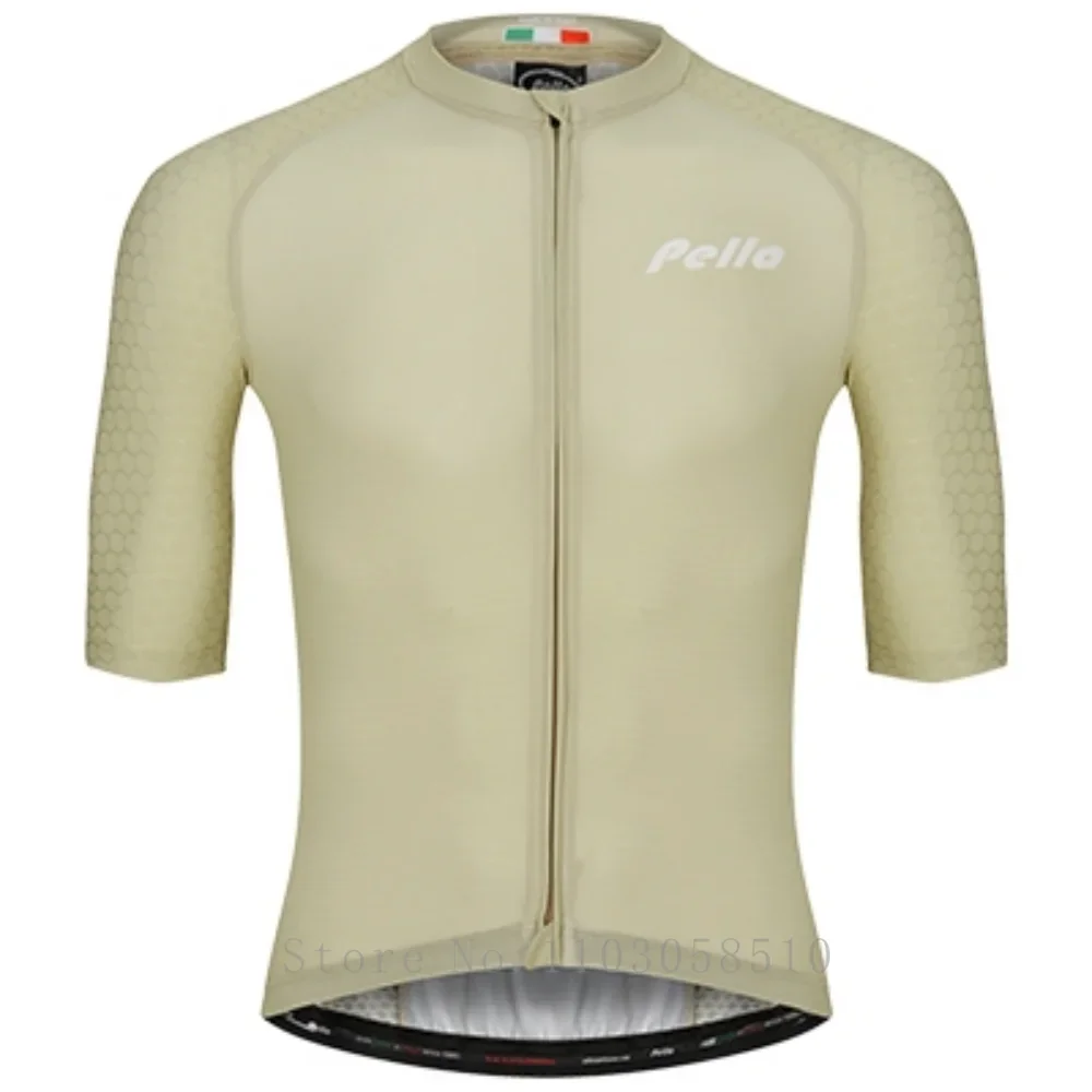 AliExpress NONE PELLA Cycling Jersey Man Short Sleeve Jersey MTB Bicycle Top Cycle Shirts for Men Mountain Riding Biking Men's Cycling Clothing