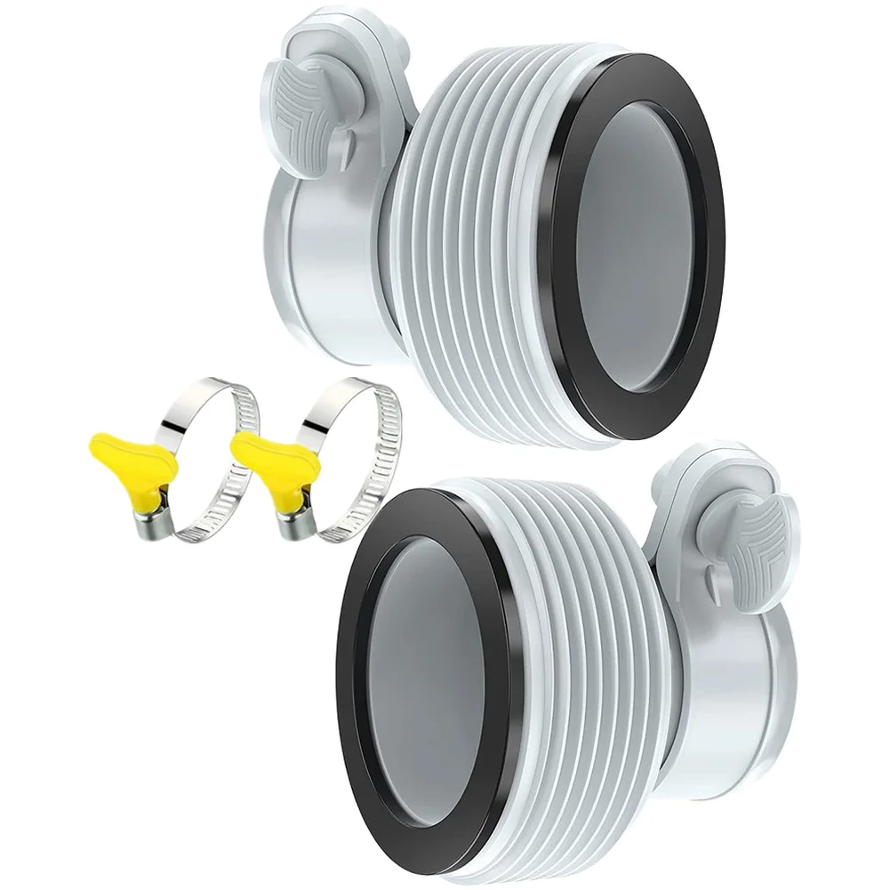 FOR INTEX Swimming Pool Hose Adapter 1.25 Inch to 1.5 Inch B Series Fitting for Pool Pump and Filter Connection