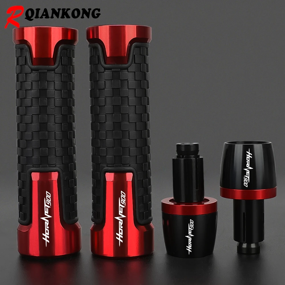 For Honda CB900F Hornet 900 2001 2002 2003 2004 2005 2006-2008 Motorcycle Handlebar Grips Bar Ends Hand Grip Plug Slider End Cap