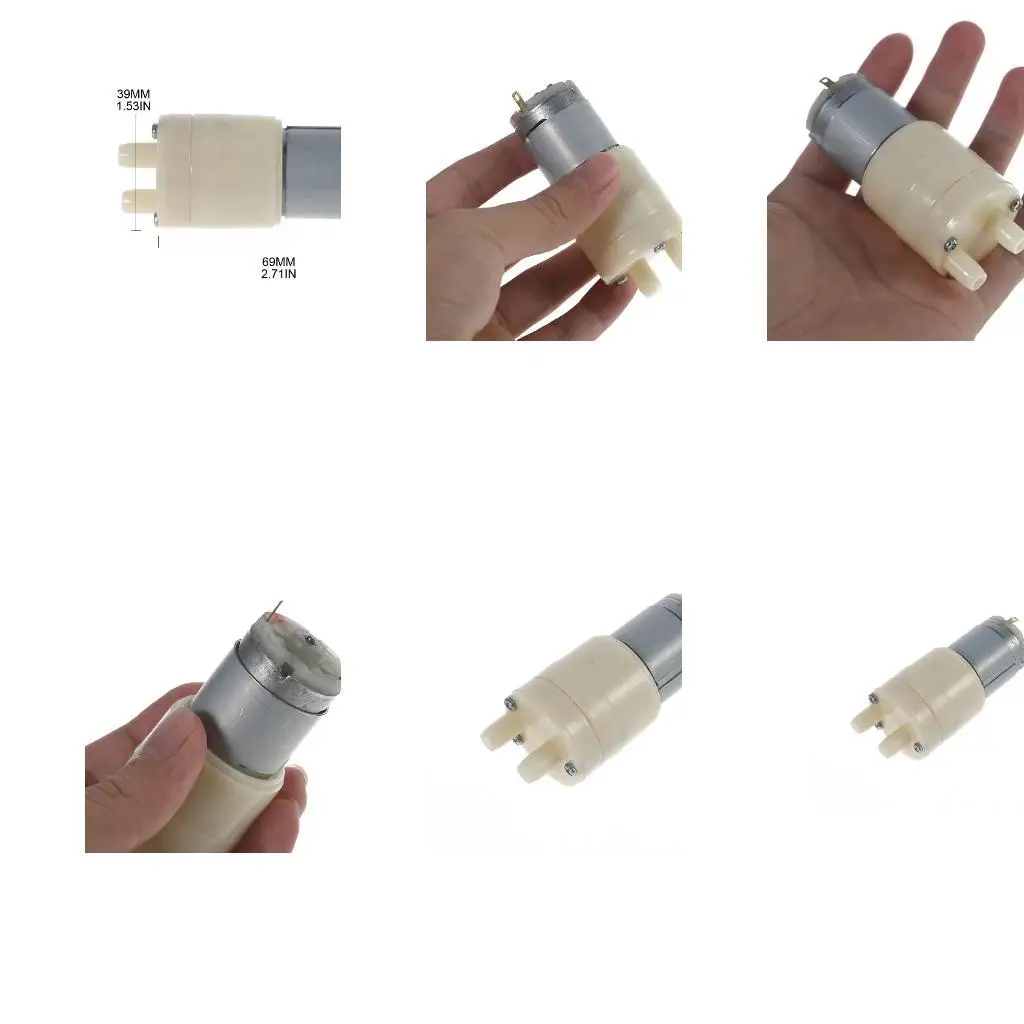 

652F DC12V Mini Mute Diaphramm Насосная насосная инструмент для накачки воды меньше тепловой генерации