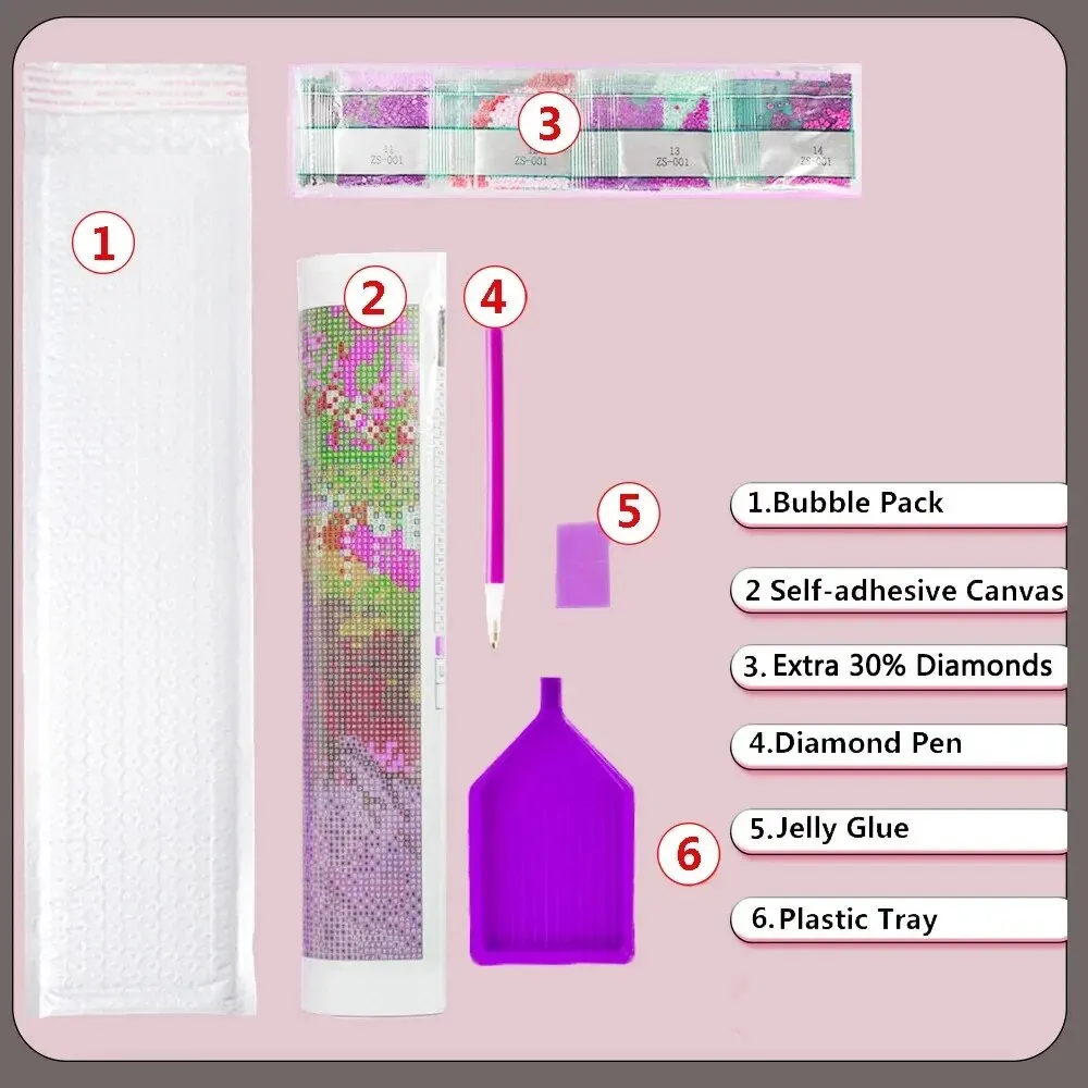 Disney Beauty And Beast Diamond Painting Princess Full Round Drill Mosaic Handmade Home Decoration Art Kits For Kids Gift