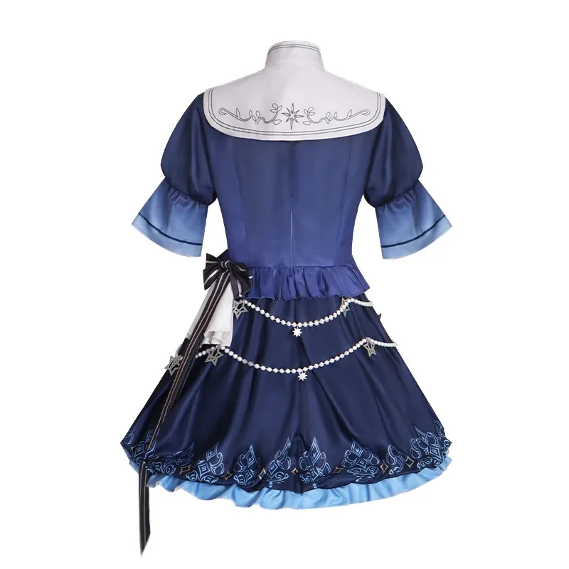 أنيمي مشروع Sekai الملونة المرحلة الفذ Nightcord Shinonome Ena لوليتا فستان ملابس زي الهالوين التأثيري للنساء ؛ 2 ، c'4 ،