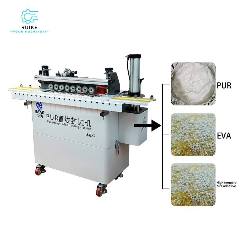 

K2pur High-Speed Portable Mini PVC Extrusion Machine Parts For Edge Banding On Linear Wood-Based Panel Machinery