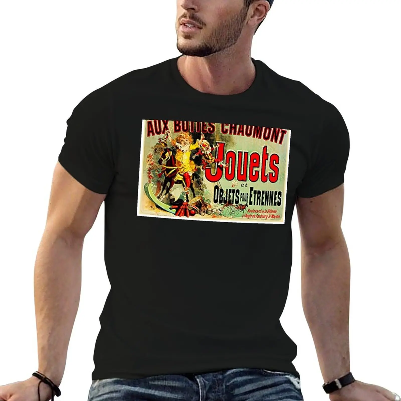 Póster Friends, Juguetes y Objetos para Regalos, Póster de Arte Francés, Camiseta Aux Buttes Chaumont