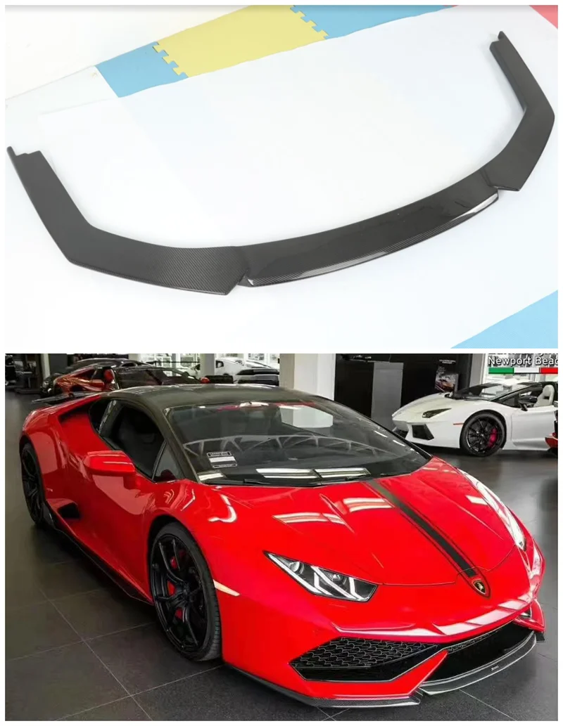 

Высококачественный передний бампер из настоящего углеродного волокна для Lamborghini Huracan LP610 2014 - 2020