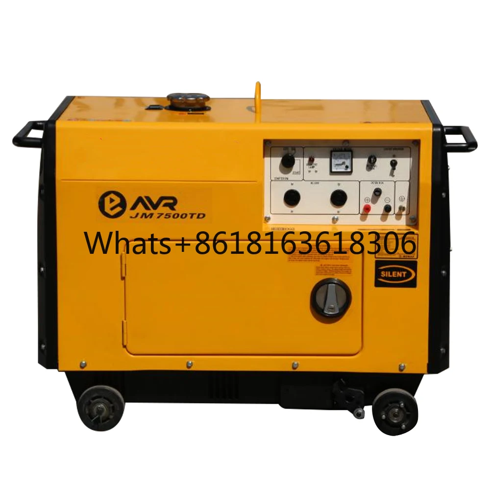 

Ac 2 Phase Silent Generator 5kw 6kw 7kw 8kw 10kw portable