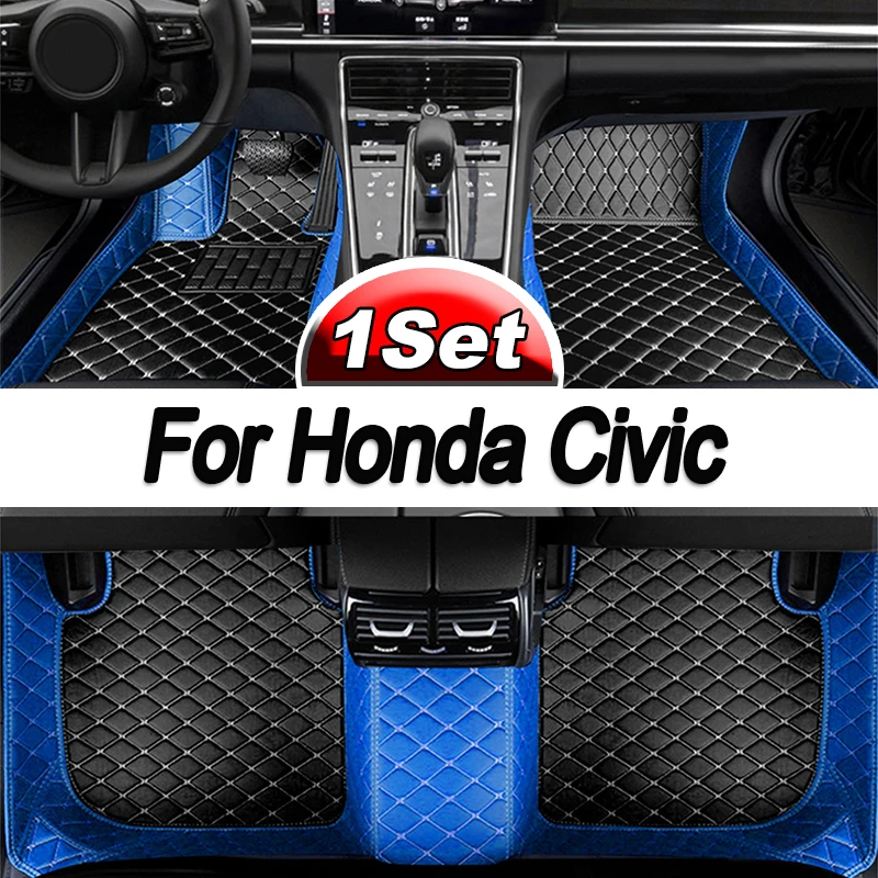 

For Honda Civic 10th 2021 2020 2019 2018 2017 2016 Car Floor Mats Carpets Auto Interior Accessories Covers Automotive Vehicles