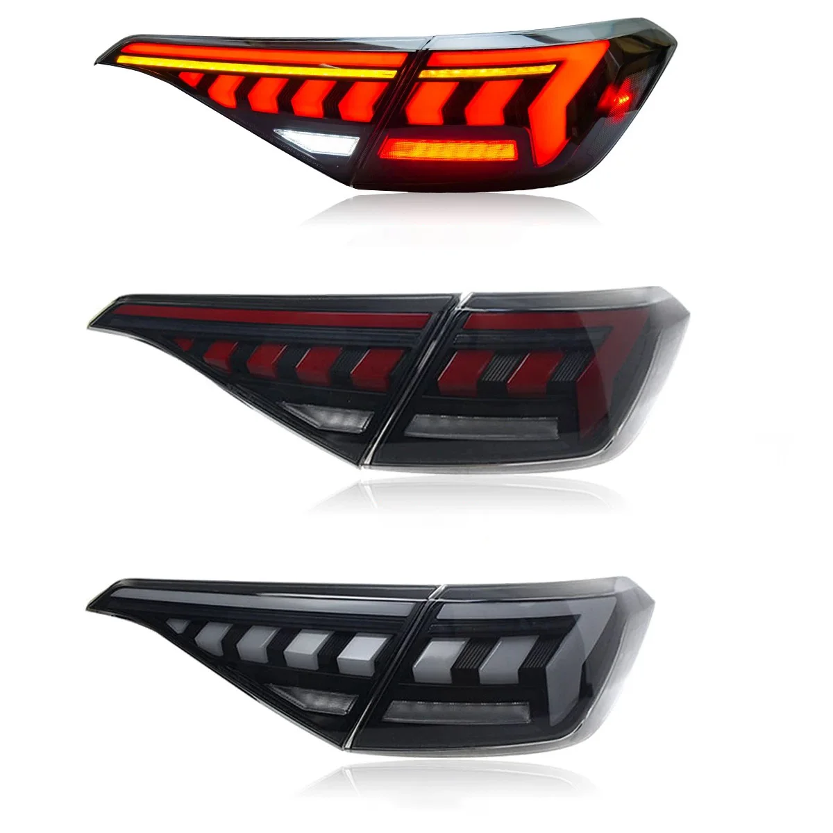 

DK Motion For Honda Civic 2022 New Modified Car Sedan Led Tail Light Stop Brake Running Led Rear Lamp