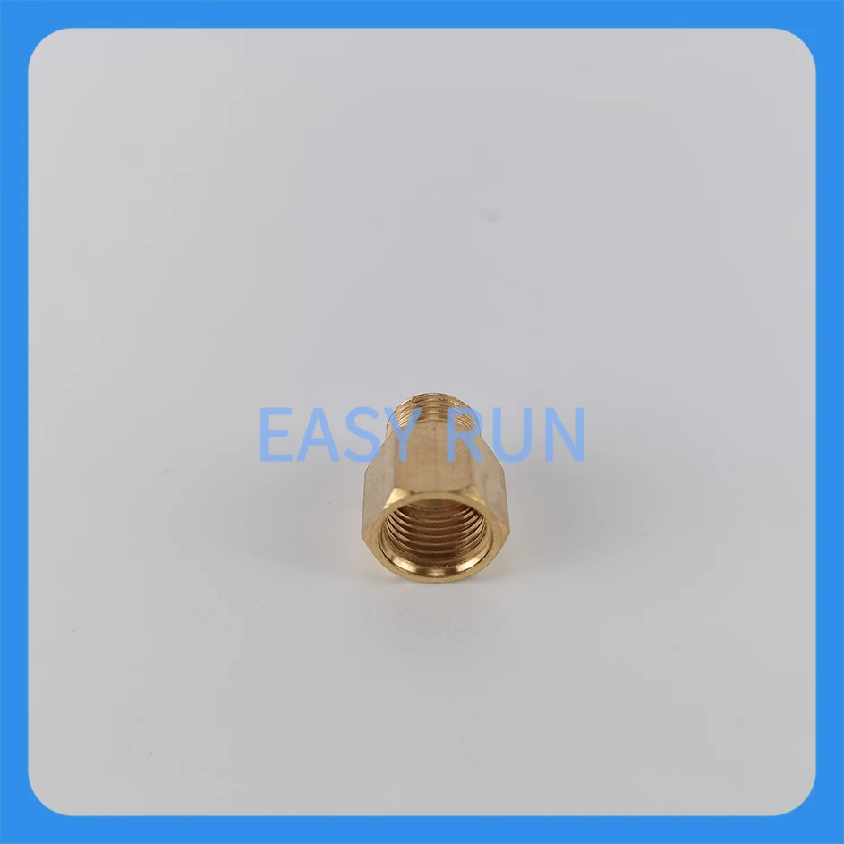 Copper Adapter Internal Thread M14*1 External Thread M10*1 / R1/4 / R1/8 Suitable For 4MM Lubrication Pipe