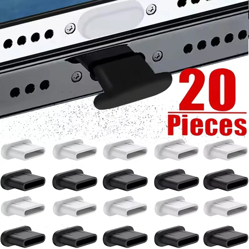 

Silicone Dust Plugs Type C Charging Port Protector Stopper Cap Cover for Iphone 16 15 Pro Max 16 15 Plus Samsung Anti-Dust Plug