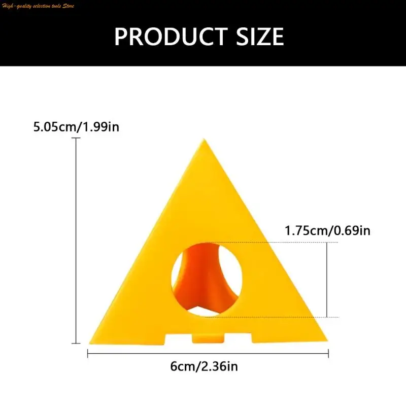 203f 38pcs Pyramid Stands Треугольник стойки на сайте пластиковой мини -стенд с инструментом