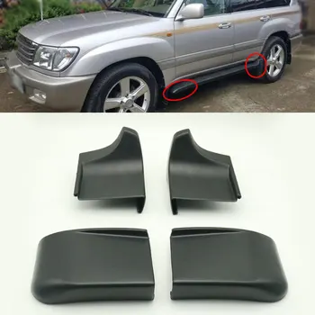 4pcs/set for Toyota Land Cruiser LC100 1998-2007 Foot Pedal Step Board Protection Side Trim Cover Angle Cap