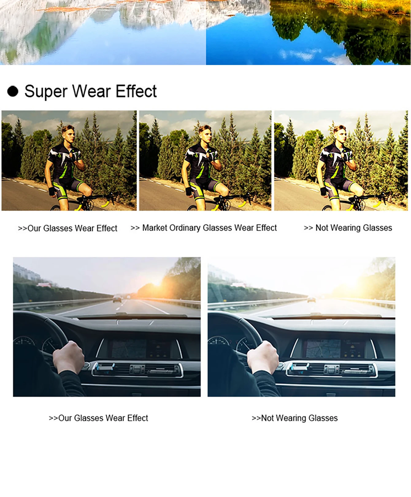 KAROS Polarisierte Sonnenbrille für Herren und Damen, modisch, für Outdoor-Sport, Reiten, Radfahren, Angeln, Laufen, Wandern, klassische Schutzbrille – Detail 17