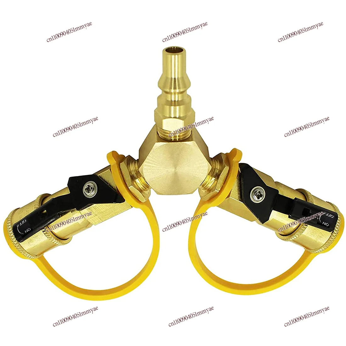 بيع 1/4 بوصة RV البروبان الاتصال السريع Y الفاصل محول ل RV إلى الشواية والتوصيل السريع تركيبات خرطوم البروبان موصل