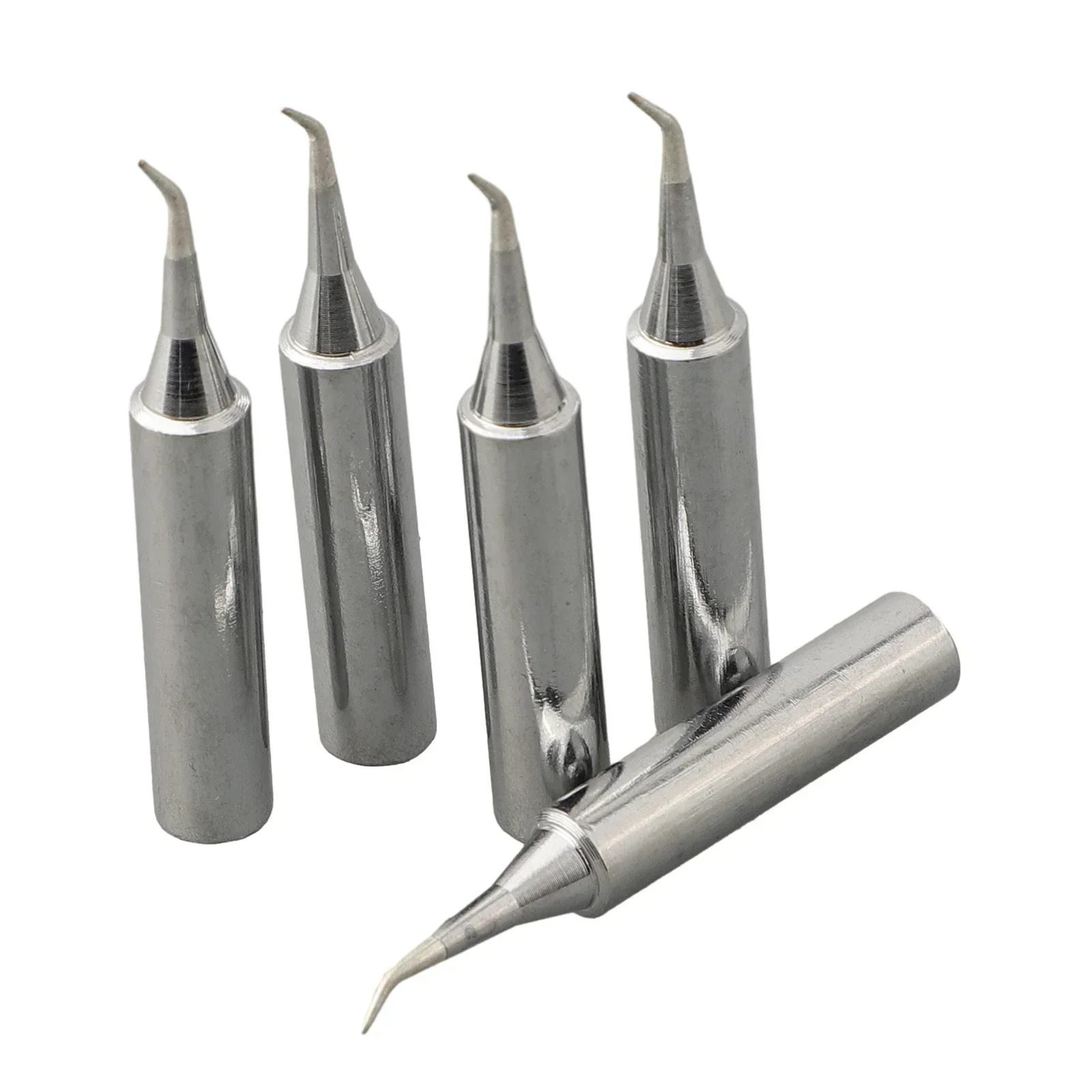 5pcs 900M-T Pure Copper Soldering Iron Tips Lead-Free Welding Tips Head Solder Tools Soldering Tools IS/I/B/K/SK/2.4D/3.2D/1C/2C