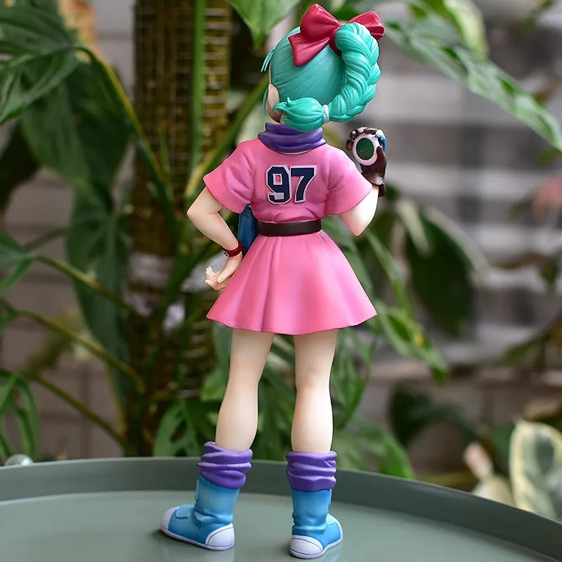 Dragon Ball Z Figures Glitter & Glamours Bulma Action Figure PVC Anime Model 26cm Tenkaichi Budokai Bulma Ornaments Toys Gifts