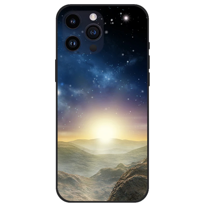 لينة سيليكون الأسود مكافحة قطرة غطاء الهاتف ، تصميم فريد من نوعه ، حالات لابل آيفون 15 ، 15 برو ، 15Plus ، 15Max #5