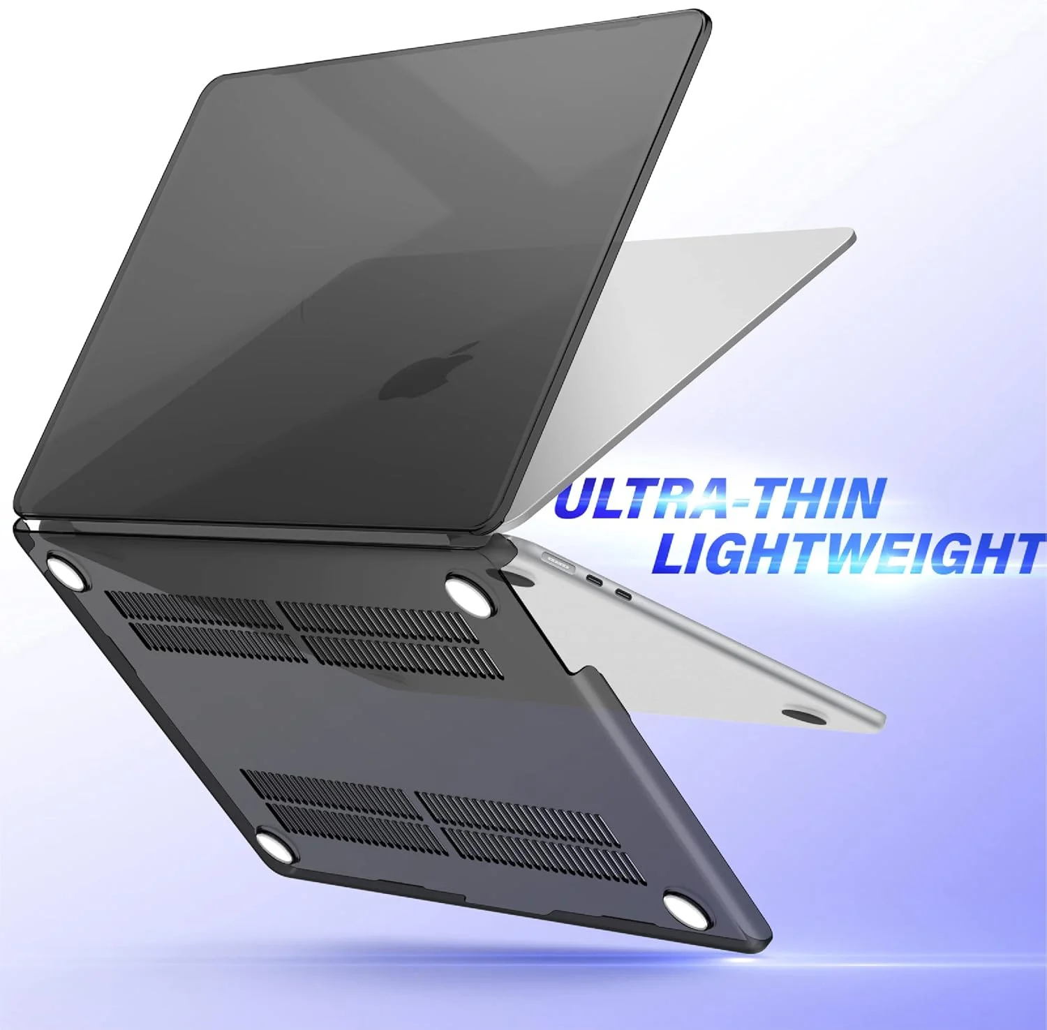 Laptophoes 2026 voor Apple Macbook Air 13.6 15 inch Shell Mac M5 M1 M2 M3 M4 Chip Pro Neo 13 14 16 A2338 Air 13 A2337 Crystal Cover
