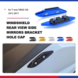 TMAX 530 Motorcycle Mirror Hole Cap Cover Windshield Mirror Code For Yamaha TMAX530 T-MAX 530 2012 2013 2014 2015 2016 2017