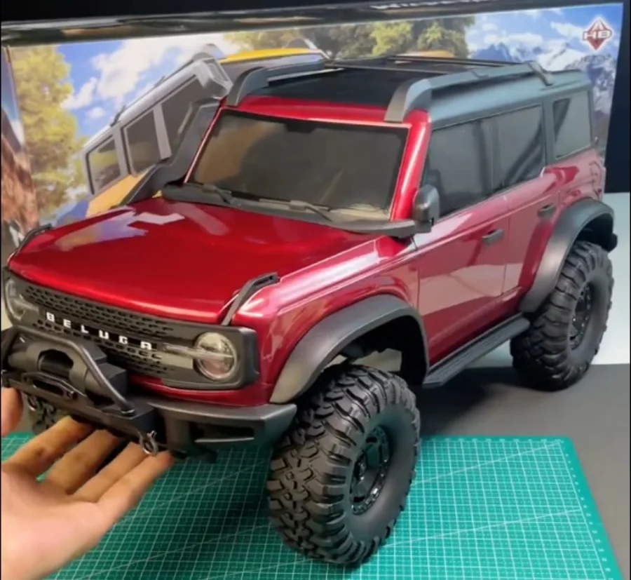 Hot 1:10 RCรุ่นรถHuangbo R1001 Horse Full ScaleรีโมทคอนโทรลจําลองOff-Roadขนาดใหญ่ปีนเขาของเล่นรถXmasของขวัญ