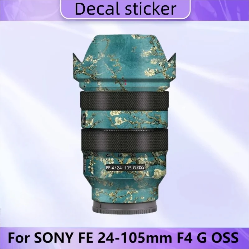 Для SONY FE 24-105 мм F4 G OSS, наклейка Наклейка Пелиндж Худог Винил Бандкус Пленка против геров Палинг Камин 4/24-105